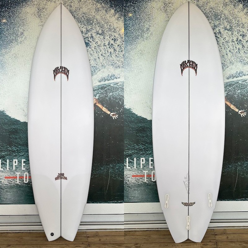 Planche de surf hybride de performance ...Lost Pisces 6'2" shape par Matt Mayhem Biolos