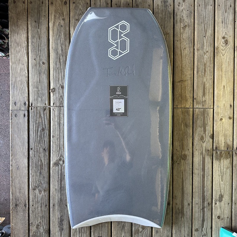 Planche de bodyboard Science Tanner McDaniel édition limitée (LTD) avec son deck gris anthracite