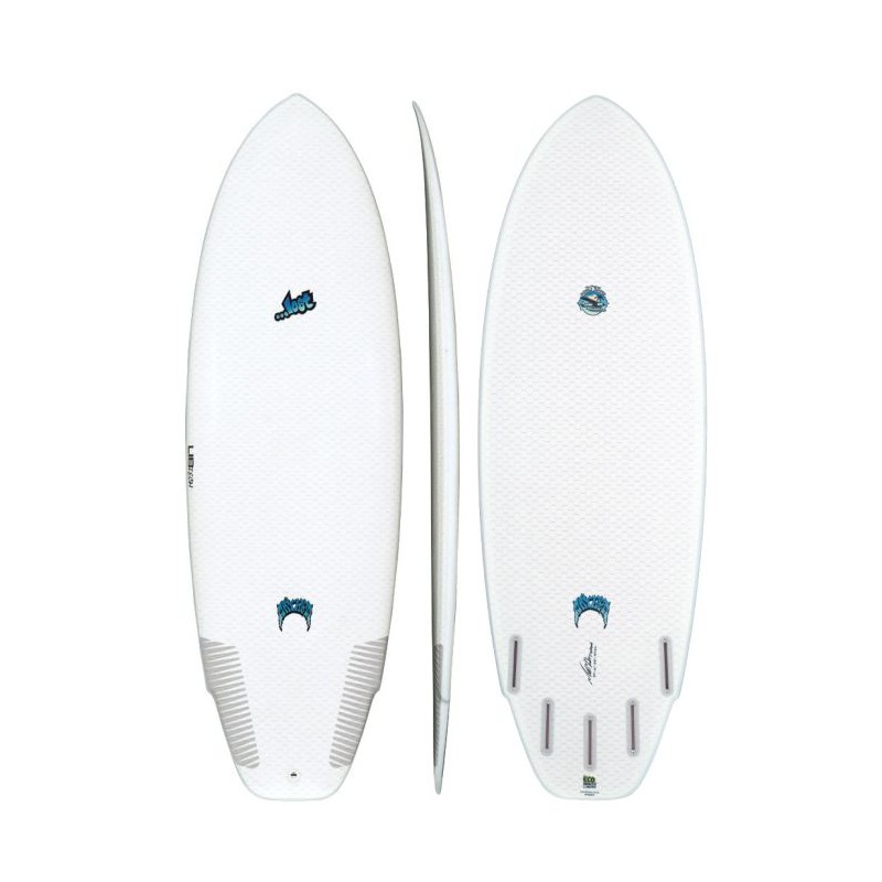 Planche de surf hybride de petites vagues Lib Tech x ...Lost Puddle Jumper 6'1" blanche