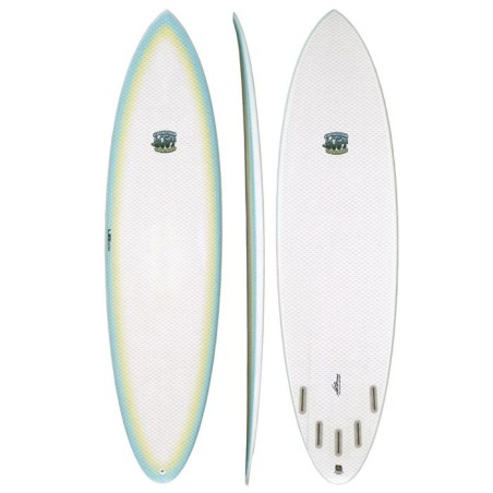 Planche de surf mid-length Lib Tech x ...Lost Super Smooth Operator blanche