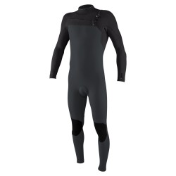 copy of oneill hyperfreak 3 2mm black zip avant - combi surf integrale