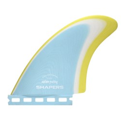shapers asher pacey 5 55 fiber glass twin fin