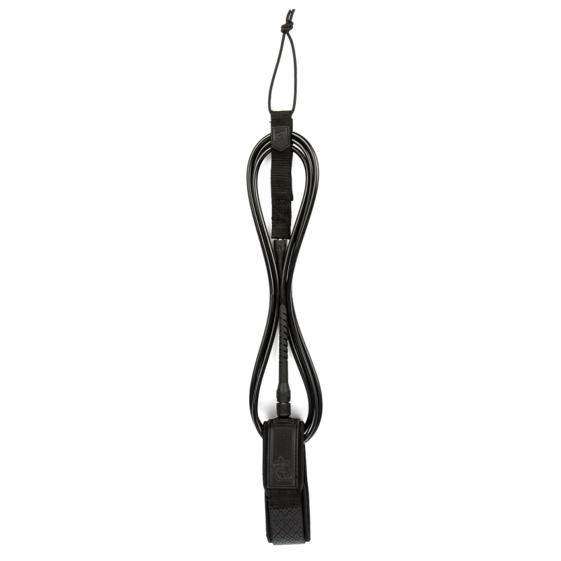 leash surf creatures longboard 9 knee black black